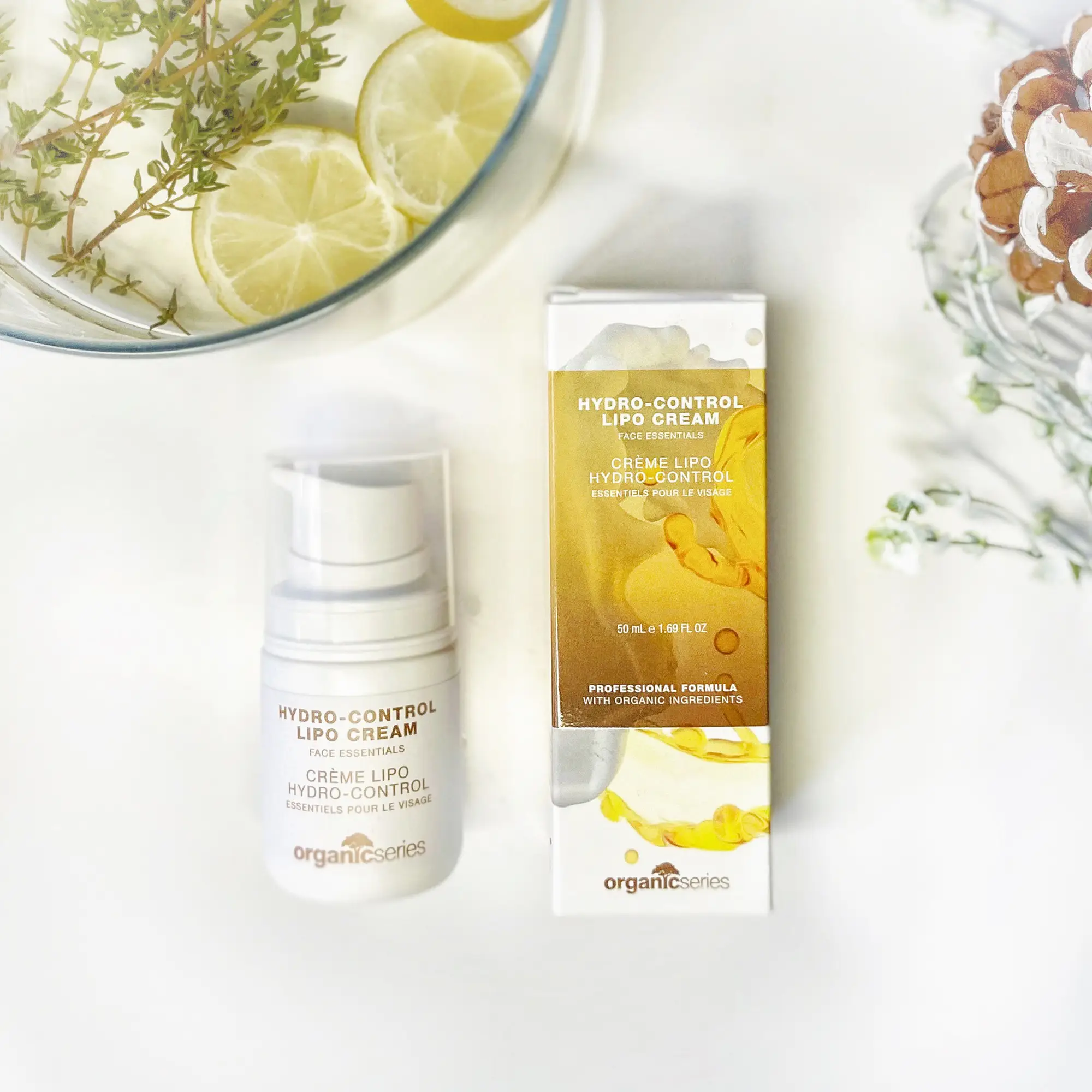 Hydro-Control Lipo Cream von OrganicSeries im Kosmetikstudio Stadtroda